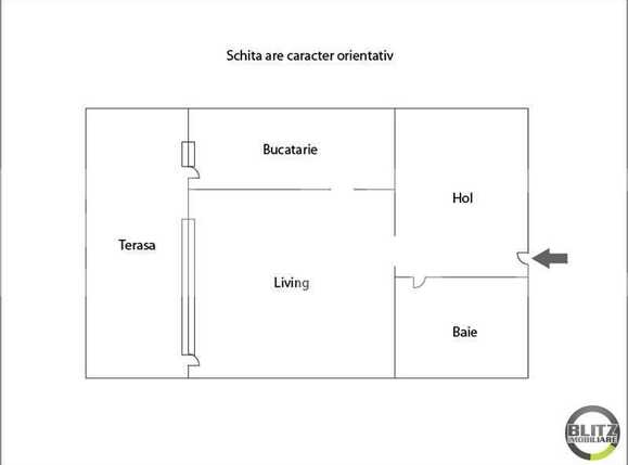 Garsonieră de vânzare Floreşti - 23521AV | BLITZ Cluj-Napoca | Poza8