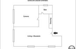 2 camere, 60 mp, parcare, etaj intermediar, zona strazii Calea Baciului