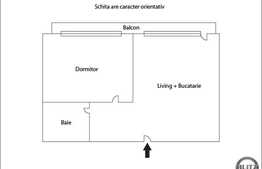 Apartament 2 camere, 43 mp, balcon, zona Eroilor! Imobil finalizat in 2013!