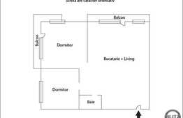 De vanzare 3 camere, 58.1 mp! Zona nou dezvoltata! Finalizare MARTIE 2017!