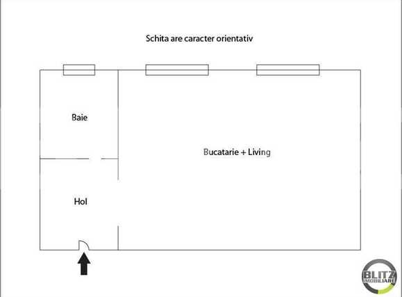 Garsonieră de vânzare Floreşti - 23544AV | BLITZ Cluj-Napoca | Poza1