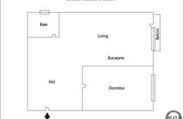 Mansarda  2 camere, 39 mp! Complet mobilat si utilat!  Zona strazii Stejarului!