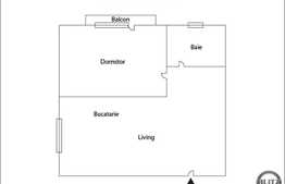 De vanzare mansarda inalta, 2 camere, 41 mp! Zona strazii Eroilor!