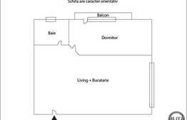 De vanzare mansarda, 2 camere, 39.5 mp! Zona strazii Eroilor!