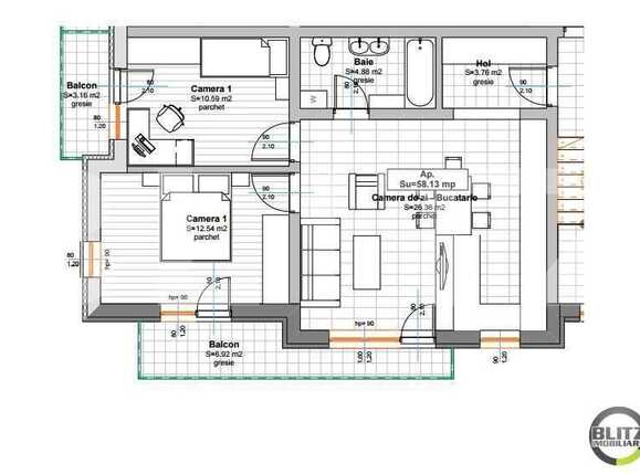 Apartament de vânzare 3 camere Floreşti - 23553AV | BLITZ Cluj-Napoca | Poza6