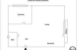Apartament cu 2 camere, 60 mp, zona strazii Stejarului! Mobilat! Cu parcare!