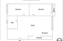 Vanzare 3 camere, 73 mp, balcon, zona strazii Florilor! Mobilat!