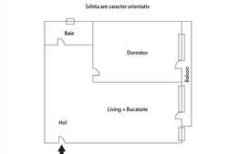 De vanzare apartament cu 2 camere, 51 mp! Complet mobilat! Zona strazii Eroilor!