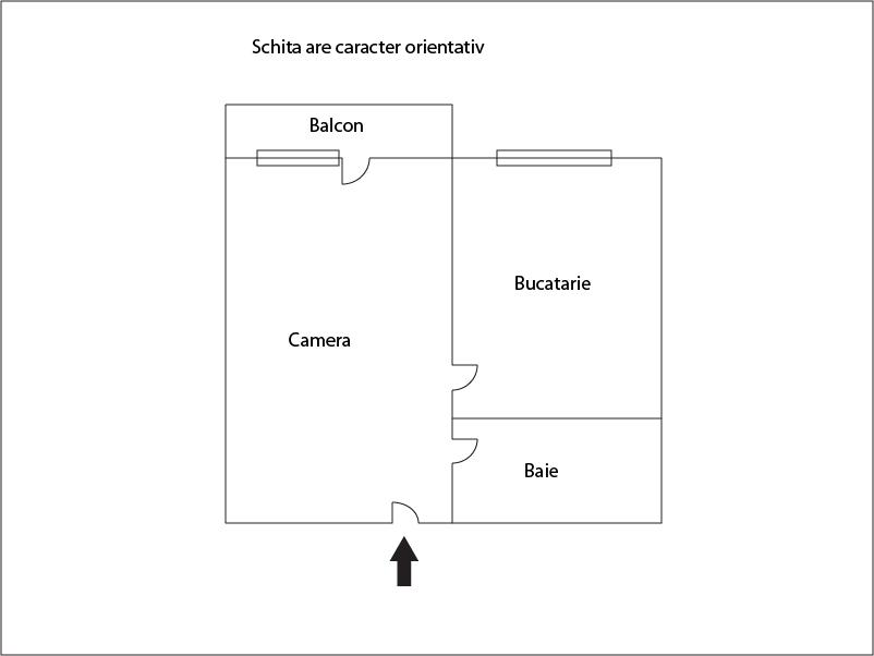Garsonieră de vânzare Floreşti - 2357AV | BLITZ Cluj-Napoca | Poza1