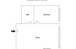 Apartament de vanzare 2 camere, 40 mp! Parcare cu CF! Zona strazii Eroilor!