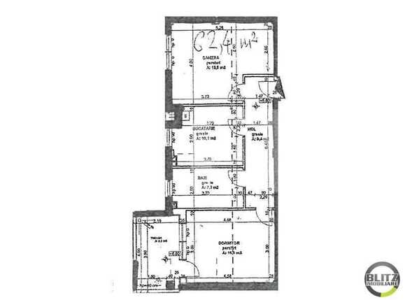 Apartament de vânzare 2 camere Borhanci - 23574AV | BLITZ Cluj-Napoca | Poza1