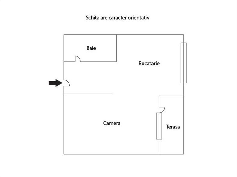 Garsonieră de vânzare Borhanci - 23576AV | BLITZ Cluj-Napoca | Poza1