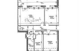 3 camere, 130 mp, etaj intermediar, terasa, zona strazii Borhanciului