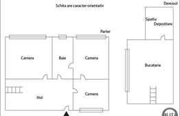 3 camere, 100 mp, teren 270 mp, boxa subsol, zona strazii Eremia Grigorescu!
