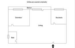 Vanzare 2 camere, 56 mp! Loc de parcare! Zona strazii Sesul de Sus!