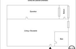 Apartament 2 camere, 48 mp, etaj intermediar, parcare, zona strazii Dunarii