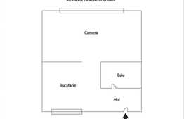 Vanzare apartament 1 camera, 35 mp, zona strazii Oasului