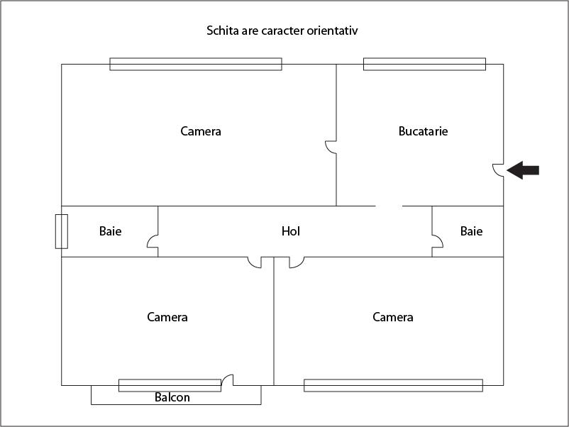 Apartament de vânzare 3 camere Marasti - 23649AV | BLITZ Cluj-Napoca | Poza1