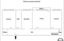 Vanzare apartament 3 camere, 65,15 mp, garaj, boxa, zona Iulius Mall