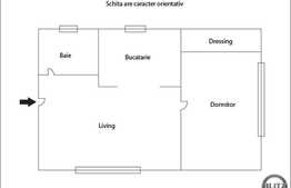Apartament 2 camere, 53 mp, parcare, zona strazii Fabricii