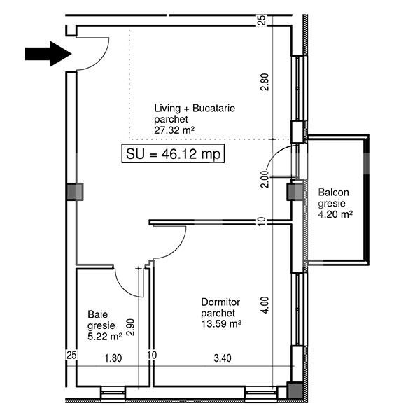 Apartament de vânzare 2 camere Manastur - 23699AV | BLITZ Cluj-Napoca | Poza7