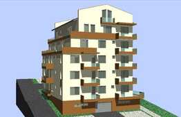 3 camere, 59,35 mp, semifinisat, imobil nou, zona Polus Center