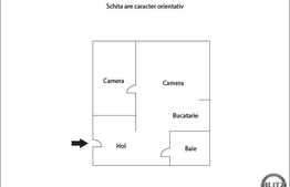 Garsoniera 38 mp, parcare, zona Nora