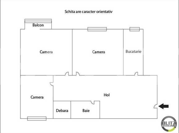 Apartament de vânzare 3 camere Manastur - 23719AV | BLITZ Cluj-Napoca | Poza6