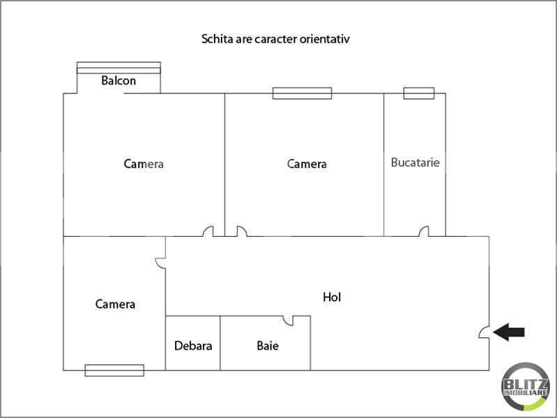 Apartament de vânzare 3 camere Manastur - 23719AV | BLITZ Cluj-Napoca | Poza6