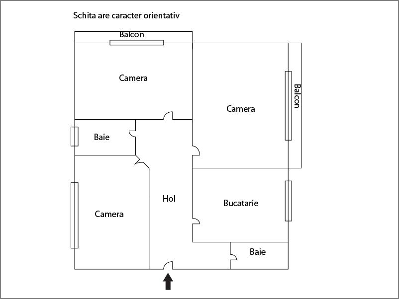 Apartament de vânzare 3 camere Manastur - 23724AV | BLITZ Cluj-Napoca | Poza1