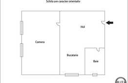 Garsoniera 31,55 mp, zona strazii Tabacarilor