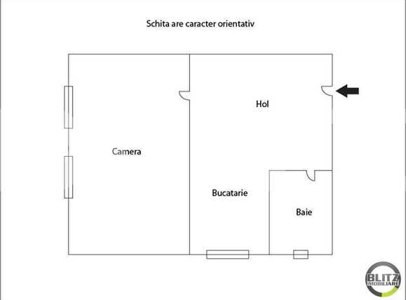 Garsonieră de vânzare Semicentral - 23739AV | BLITZ Cluj-Napoca | Poza5