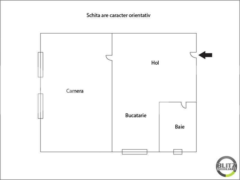 Garsonieră de vânzare Semicentral - 23739AV | BLITZ Cluj-Napoca | Poza5