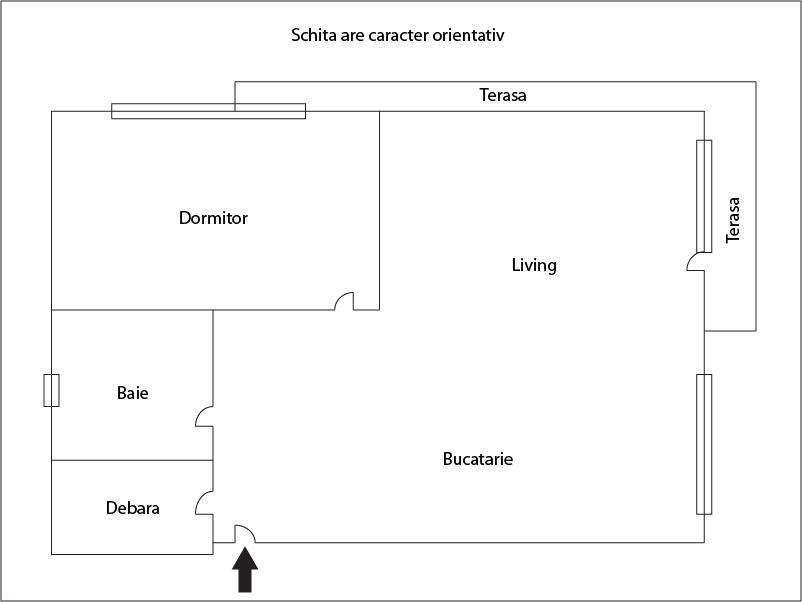 Apartament de vânzare 2 camere Semicentral - 23740AV | BLITZ Cluj-Napoca | Poza1