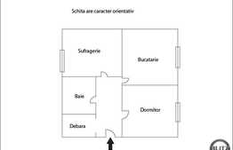 Apartament cu 2 camere, semifinisat, 60 mp utili, in imobil nou din 2013