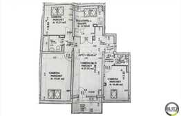 Vanzare apartament 3 camere, 86 mp, decomandat, zona Profi