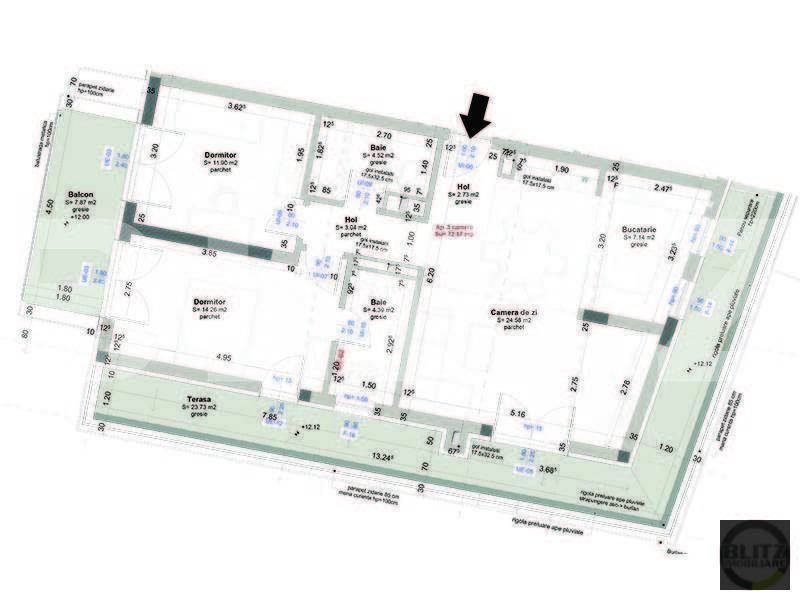 Apartament de închiriat 3 camere Zorilor - 23760AI | BLITZ Cluj-Napoca | Poza5