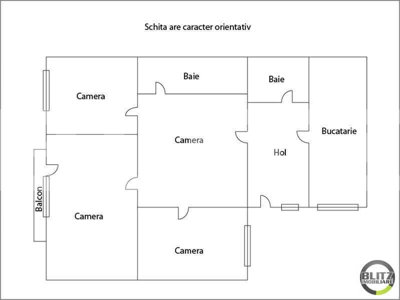 Apartament de vânzare 4 camere Andrei Mureşanu - 23766AV | BLITZ Cluj-Napoca | Poza6