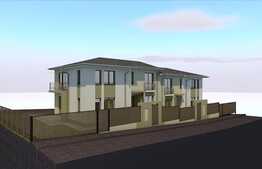 Casa cuplata, 120 mp utili, 225 mp teren, semifinisat