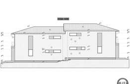 Casa cuplata, 120 mp utili, 225 mp teren, semifinisat