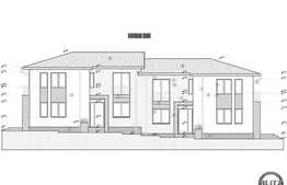 Casa cuplata, 120 mp utili, 225 mp teren, semifinisat