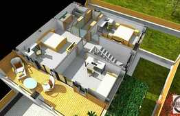 Duplex, 103 mp utili, 202 mp teren, semifinisat, zona linistita