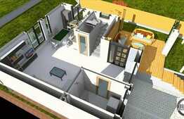 Duplex, 103 mp utili, 202 mp teren, semifinisat, zona linistita