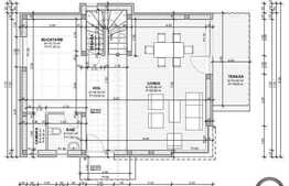 Casa individuala, 135 mp utili, semifinisata, 510 mp teren, zona linistita