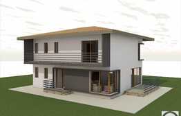 Casa individuala, 135 mp utili, semifinisata, 510 mp teren, zona linistita