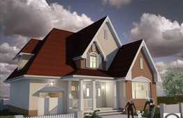 Casa individuala, 195 mp, 726 mp teren, zona linistita