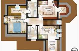 Casa individuala, 195 mp, 726 mp teren, zona linistita