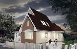 Casa individuala, 195 mp, 726 mp teren, zona linistita