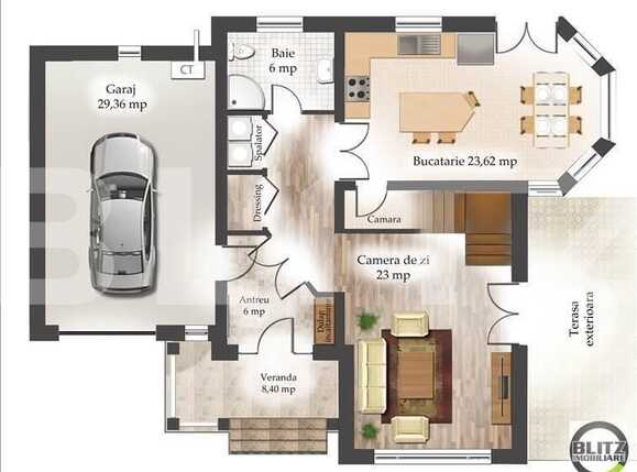 Casa de vânzare 4 camere Făget - 23782CV | BLITZ Cluj-Napoca | Poza3