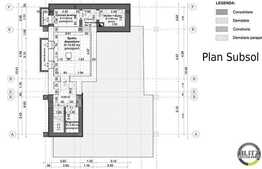 Cladire moderna pentru birouri, 355 mp, 16 incaperi, imobil nou